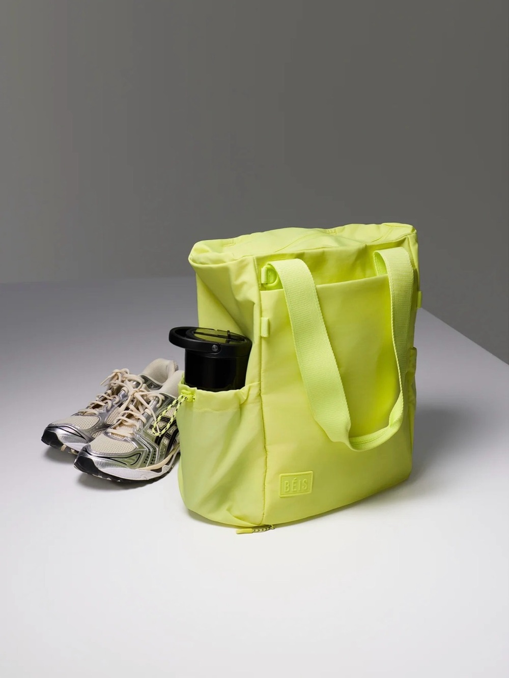 BEIS The Sport Tote In Limone - Picture 2 of 10